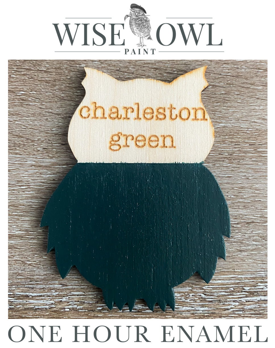 Charleston Green - One Hour Enamel - OHE - Quart 32oz- Wise Owl Paint