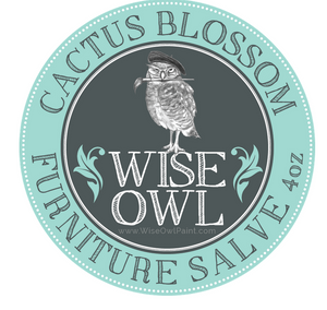 Cactus Blossom - Furniture Salve -  Wise Owl Paint - 4oz or 8oz