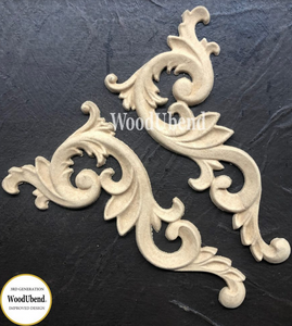 Set of Decorative Scrolls WUB2181 12.5x6cm  - WoodUBend