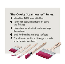 Staalmeester Spalter Brush- One Series #100 4 Inch - Fusion Mineral Paint