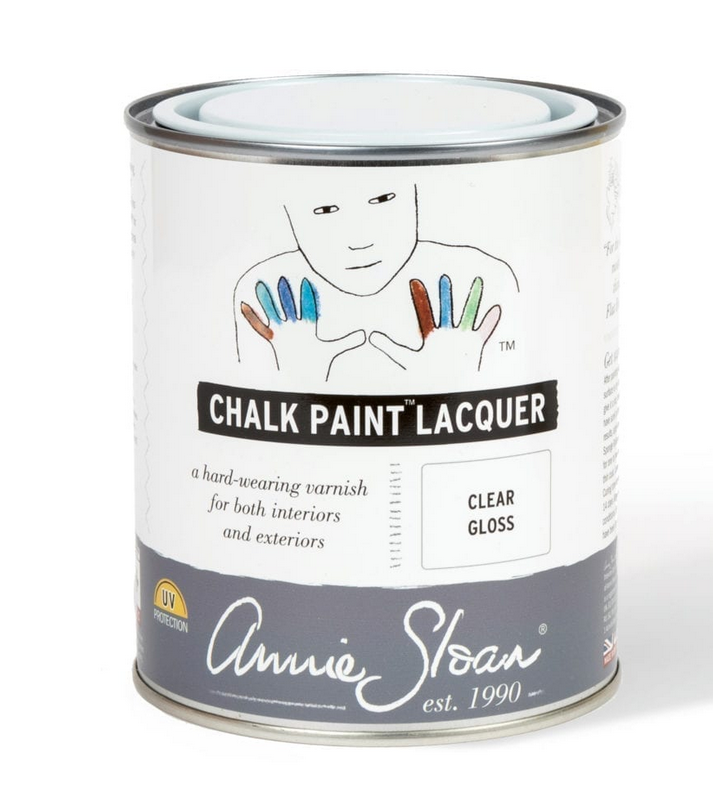 Clear Gloss Chalk Paint Lacquer - Annie Sloan Products