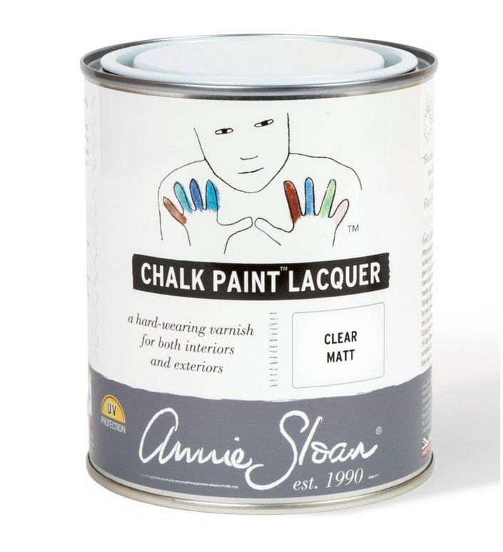 Clear Matte Chalk Paint Lacquer - Annie Sloan Products