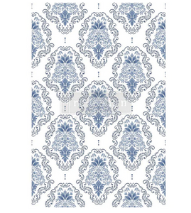 Kacha - Dana Damask - Redesign with Prima Decor Transfer