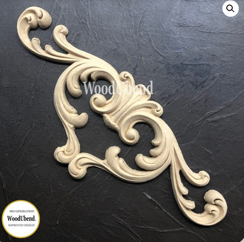 Pack of Two Decorative Plumes WUB1418 11x28cm  - WoodUBend