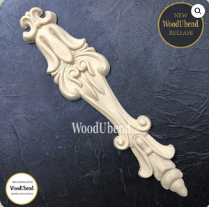 Pack of Two Decorative Drops WUB6039 28×6.5cm  - WoodUBend