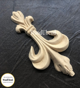 Pack of Two Decorative Plumes WUB1347 10.5×5.5cm  - WoodUBend