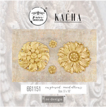 Engraved Medallions - Kacha- Decor Mould by reDesign by Prima