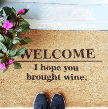 DROP IN: DIY Project- Decorate Your Own Front Door Mat