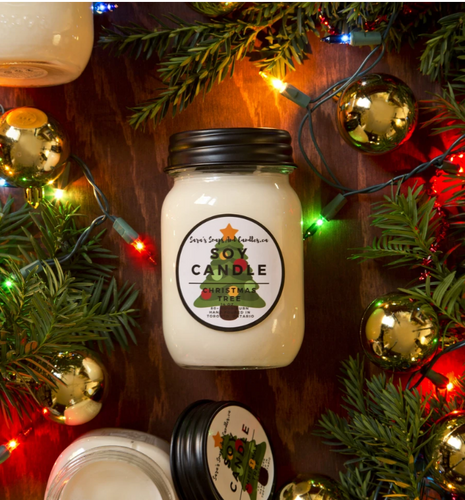 Christmas Tree Soy Candle