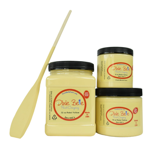 Rebel Yellow Dixie Belle Chalk Mineral Paint DISCONTINUED