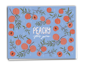 Peachy for you - Love and Valentine's Day  Card PRO32