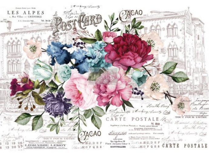 Imperial Garden - Redesign with Prima Decor Transfer