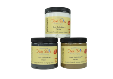 Dixie Mud - White, Brown or White - Dixie Belle Paint 8oz