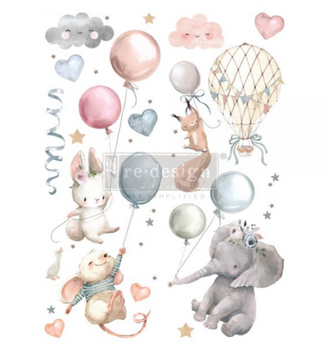 Sweet Dreams - Redesign with Prima Decor Transfer