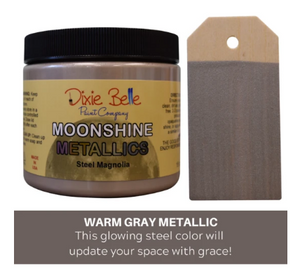 Moonshine Metallic - 8 Colour Choices - Dixie Belle Paint - 16oz