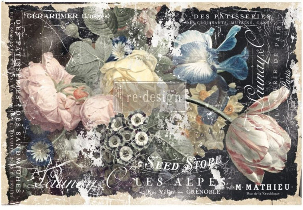 Bridgette- Redesign with Prima Decor Decoupage Paper