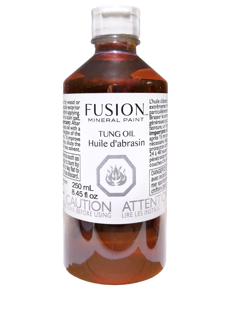 Tung Oil Wood Finish 250 ml or 500ml For Milk Paint