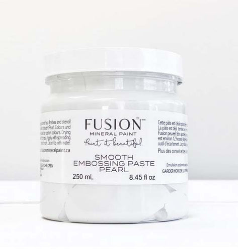 Smooth Embossing Paste - Pearl - Fusion Mineral Paint