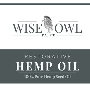 Hemp Oil  - Wise Owl Paint - 16 oz