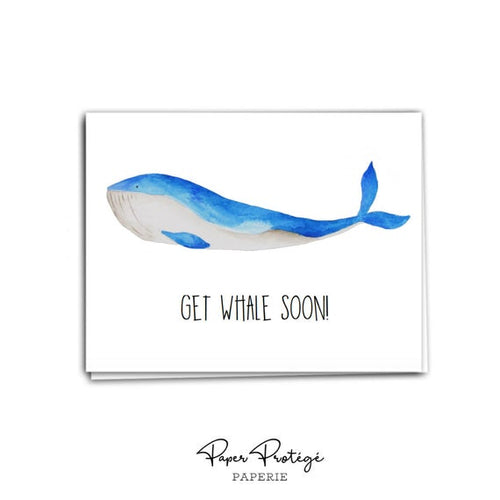 Get Whale Soon Get Better CardCard PRO19