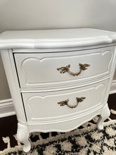 French Provincial Side Table / Night Stand