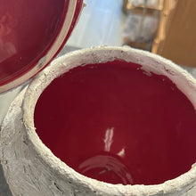 Hand Painted Textured Vase - Greys