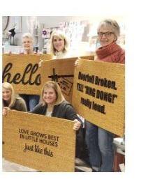 DROP IN: DIY Project- Decorate Your Own Front Door Mat